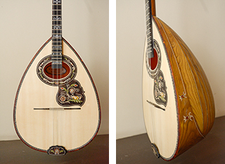 Τρίχορδο μπουζούκι από Ικαριώτικη μαυρο-μουρνιά