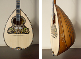 3 strings bouzouki from walnut  (2nd hand)