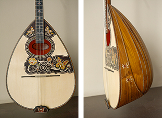 3 strings bouzouki from Icarian from Black-Mourne