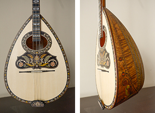 Τρίχορδο μπουζούκι από Anacardia Indica