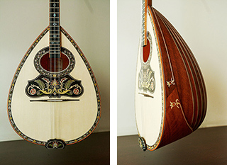 Τρίχορδο μπουζούκι από Redheart